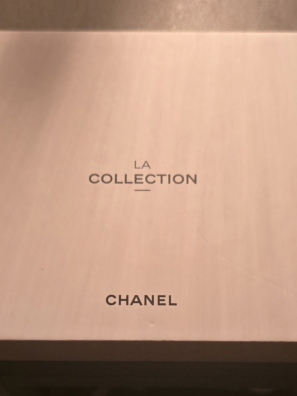 CHANEL Beauté La Collection Black Satin Sleep Eye Mask Pouch & Box